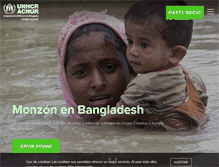 Tablet Screenshot of eacnur.org